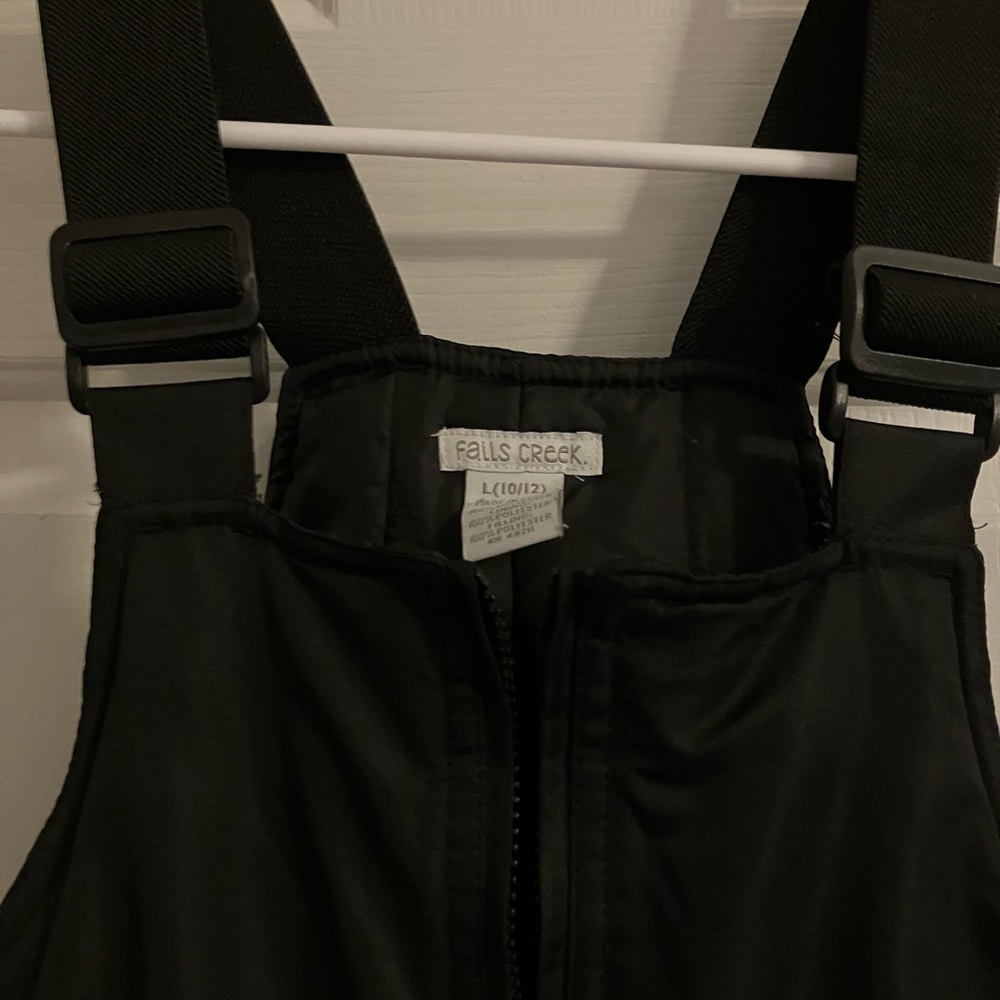 Falls creek snow bibs size 10/12